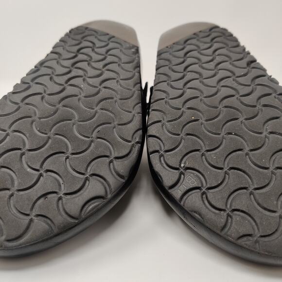 Birkenstock London Clogs Shoes Size 40 US 9 Black Leather Classic Comfort *Read - Picture 14 of 16